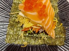 三文鱼腩爆盛-争鲜回转寿司(太阳宫凯德PLUS店)