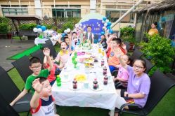 -小鲤鱼生日气球派对会场策划布置