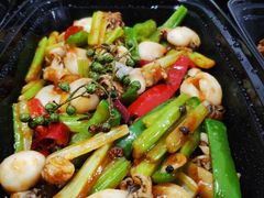 -东来菜馆•手抓海鲜家常菜•海鲜锅贴(鸽子窝店)