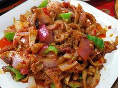 爆炒羊肚-达老餐厅(郎木寺店)