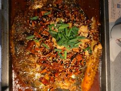-探鱼·鲜青椒爽麻烤鱼(天河优托邦店)