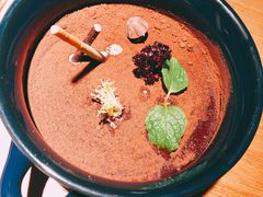 椰香盆栽奶豆腐-胡马八破·川菜小馆(高新万达店)