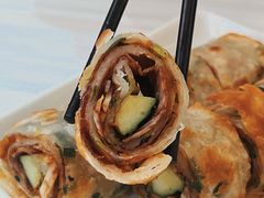 葱饼卷牛肉-台北楚楚园馅饼粥(虹桥南丰城店)