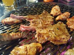 烤羊排-老安火盆烤肉(金寨路店)