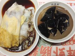 叉烧香菜肠粉-红荔村肠粉(岗厦店)