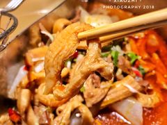 鲜牛杂鸳鸯锅-左庭右院鲜牛肉火锅(新梅广场店)