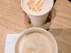 烤巴旦木牛乳拿铁-星巴克(北京佳程广场店)