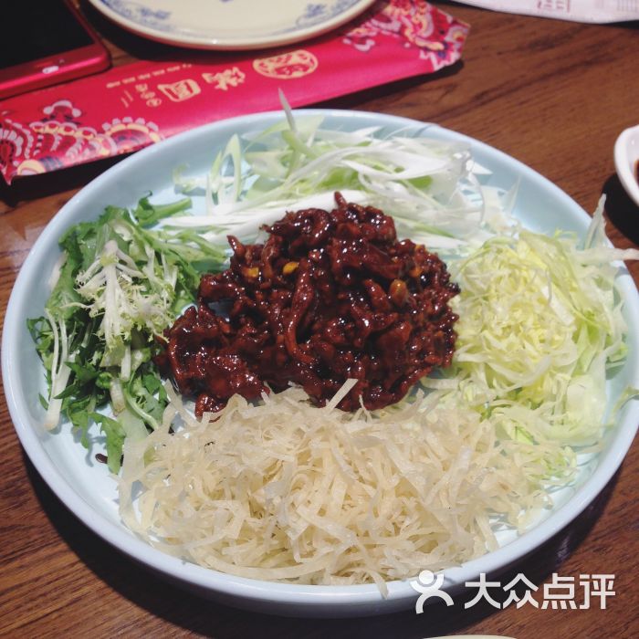 满园春饼·烤鸭(cbd万达店)京酱肉丝图片 - 第1张