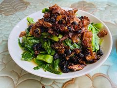豆豉鲮鱼油麦菜-良泉足疗