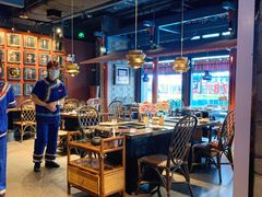 自助取餐区-老牌坊云南鱼豆花火锅(哈西万达店)