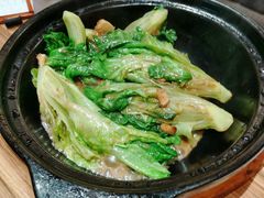 虾酱啫生菜梗-粤食堂(天津和悦汇店)