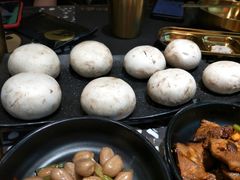 烤口蘑-黑牛の場烤肉(摩天活力城店)