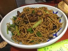 辣子鸡炒面-窄巷子陕菜馆·地道陕西菜(粉巷店)