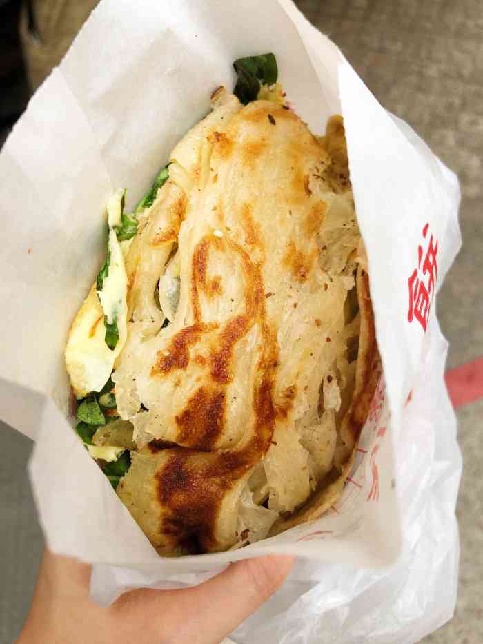 天津葱抓饼-"涨价了永康街的葱抓饼.应该是45,结果."-大众点评移动版