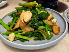 菠菜炒杏鲍菇-小吊梨汤·北京菜·烤鸭(鸟巢店)