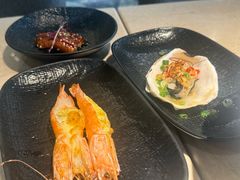 海胆酱焗玫瑰虾-粤海喜来登酒店-班妮海鲜铁板烧和牛放题餐厅(天河城店)