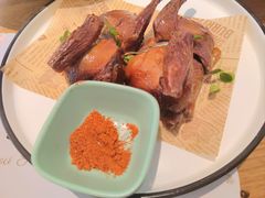 烤脆皮乳鸽-花舍·新派粤菜·西餐·下午茶(亚运村·鸟巢店)