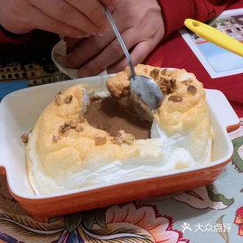 wuli大哥看我做了简单版舒芙蕾后，也想试试手