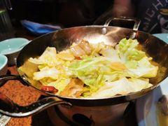 干锅圆白菜-绿茶餐厅(蓝色港湾店)
