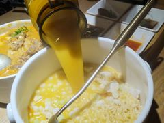 蟹腿肉浓汤泡饭-宴南庭·闽味私房菜