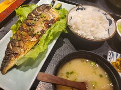 酱烧青花鱼定食-石屋料理(南京西路店)