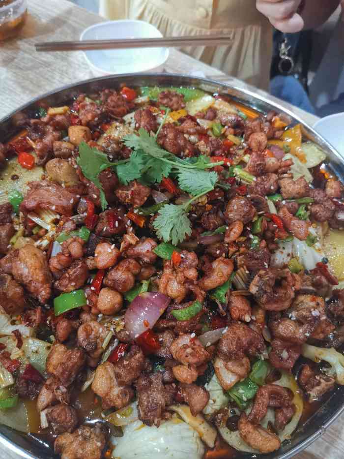 盐都干锅王(北一街店)-"出差是晚上到这边露宿,所有就在楼下试了这.