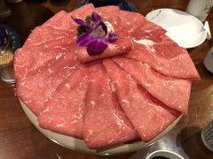 秦宝经典牛上脑-和院老火锅铜锅烧烤海鲜(朱雀大街店)