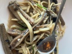 白胡椒鳝丝配饼-上海小南国(国会店)