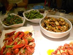 红亮蒸虾2&nbsp;(36)-可可大虾武汉土菜大排档(万松园1店)