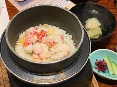 蟹肉釜饭-蟹道乐(京都本店)