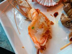 海捕大虾38元/只-船梆煮•蒸汽海鲜·炉火烤肉(五四广场店)