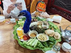 -沐毫傣泐云南菜孔雀宴•手抓饭傣味烧烤(曼听公园店)