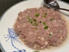 鱿鱼马蹄剁肉饼-花城苑广府菜(海心沙店)
