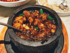 石锅杭椒牛蛙-桂满陇-西湖船宴(西单大悦城店)