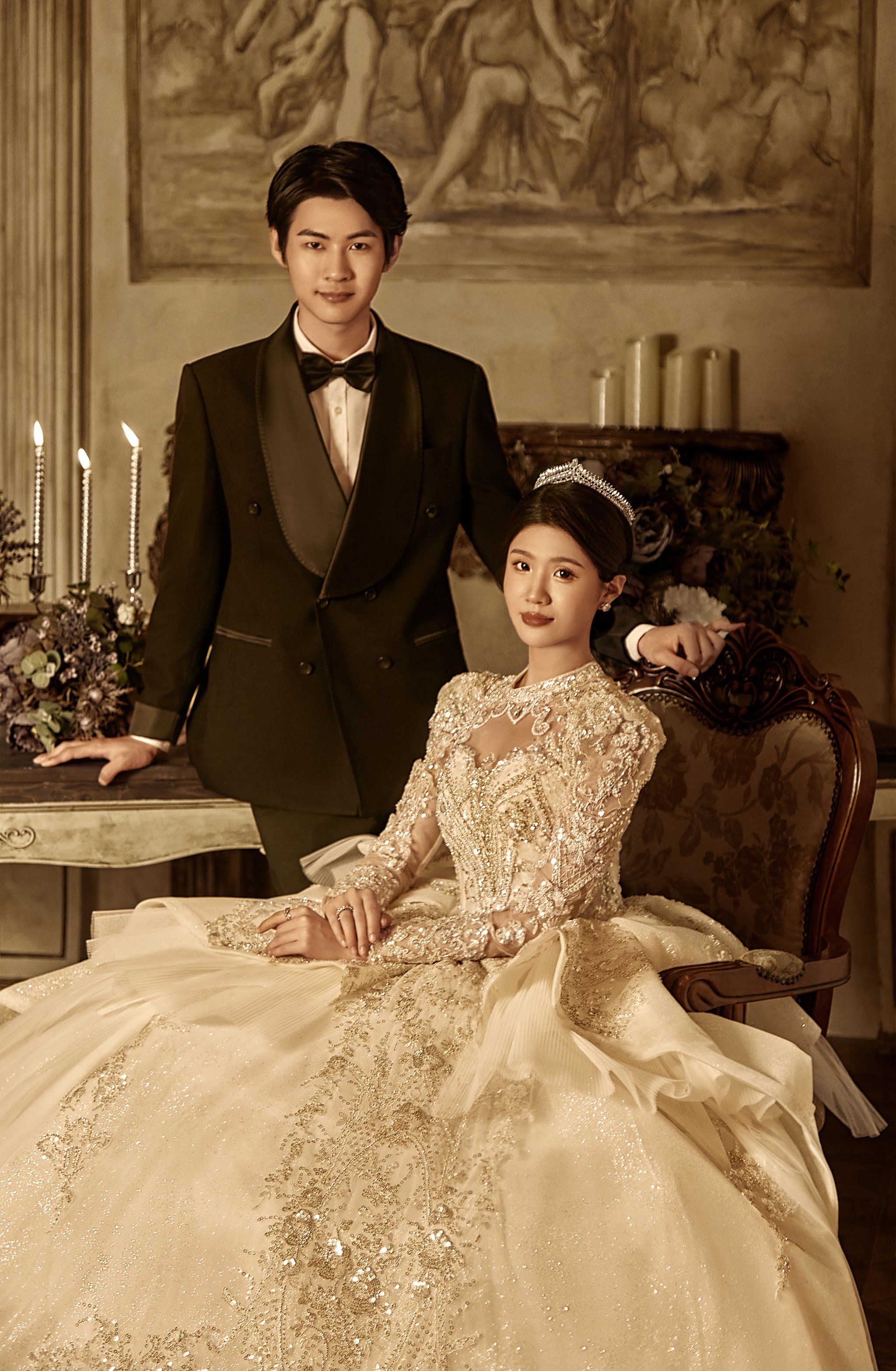 轻奢浪漫欧式婚纱照真是绝了🤩