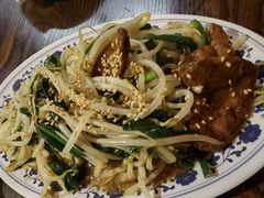 韭菜炒猪肝-拉面莊夢語＆中华料理八椿
