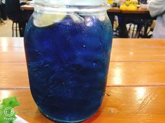 -蝶豆花蓝面条