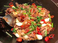 小炒黄牛肉-小隐人家(乐松店)
