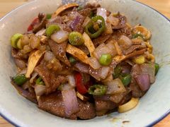 酱爆猪肝拌川-阿彬生炒牛肉面(解放路店)