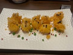 蜂巢牡丹虾球-黄嘉喜来登酒店-采悦轩中餐厅(滨江中路店)