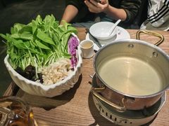 现烫鸡毛菜-皖厨·中国徽菜(万象食家店)