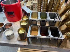 自助调料区-成都你六姐·牛肉冒菜·麻辣香锅(长泰广场店)