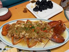 蒜蓉粉丝蒸鲜活波王顿龙虾-鲜味食族水产·海鲜餐厅