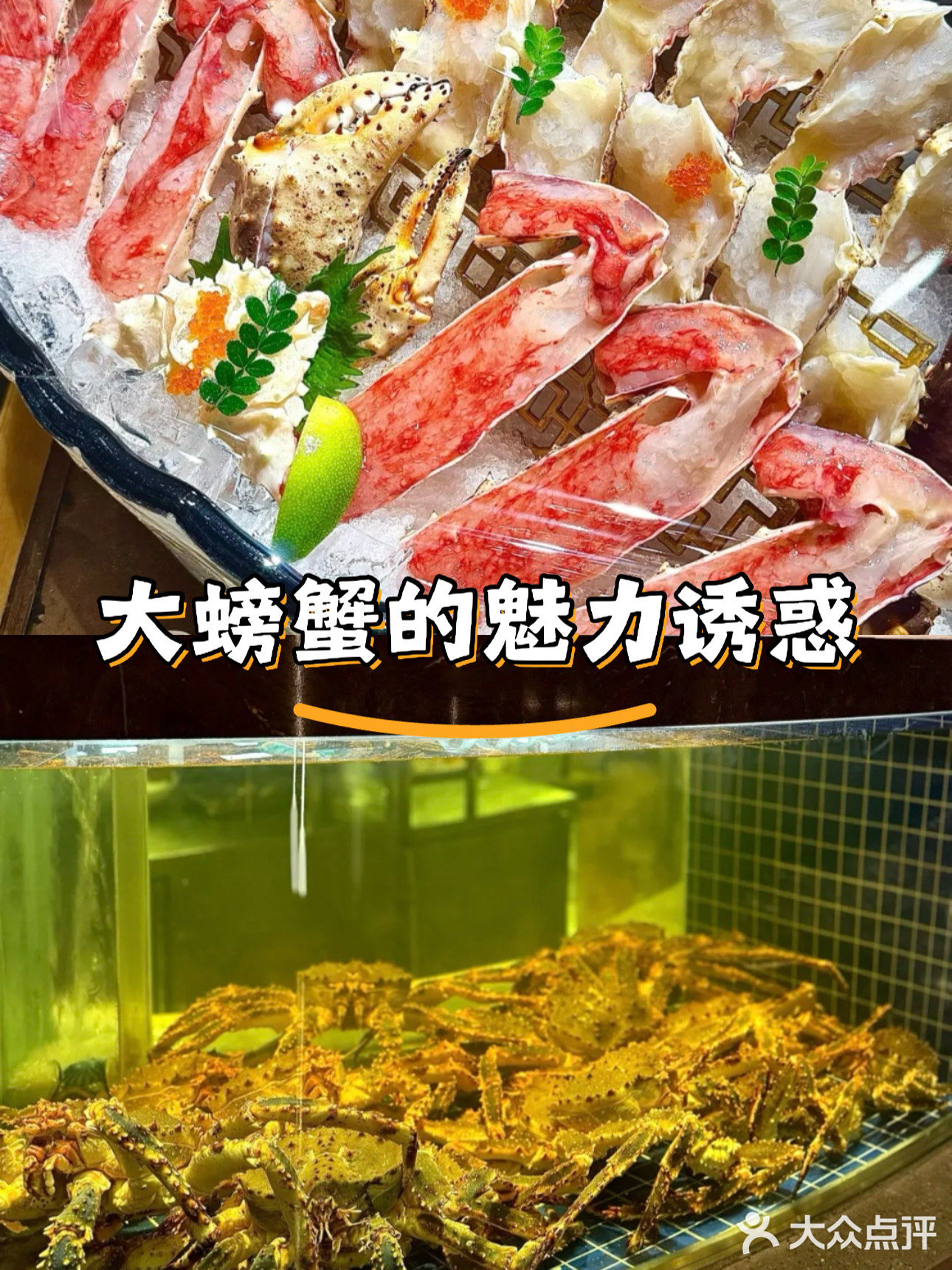 大螃蟹的魅力诱惑