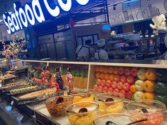 自助取餐区-梨花自助烤肉(天河城店)