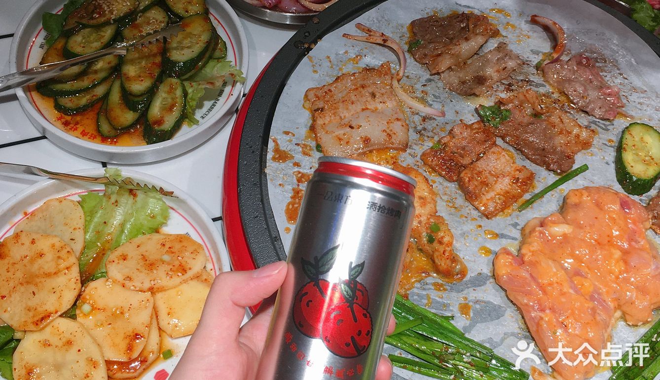 周末来吃烤肉呀