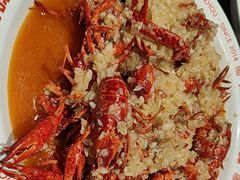 蒜泥龙虾-周姑娘不等味·牛羊肉火锅·螃蟹罗氏虾·烤鱼烤串(高邮店)