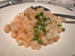 鸡头米百合炒虾仁-玫瑰厅上海菜(兴国路店)