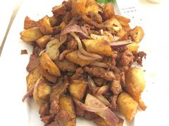 馕丁炒烤肉/份-楼兰印象(朝外店)