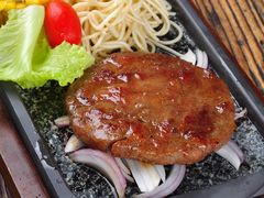 黑椒牛肉意面-坤记味道(新华城市广场店)